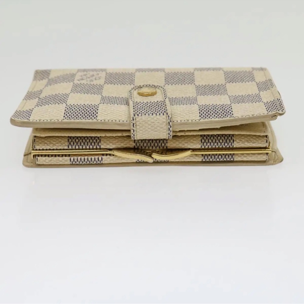 LOUIS VUITTON Damier Azur Portefeuille Viennois Bifold Wallet Auth - Picture 4 of 16